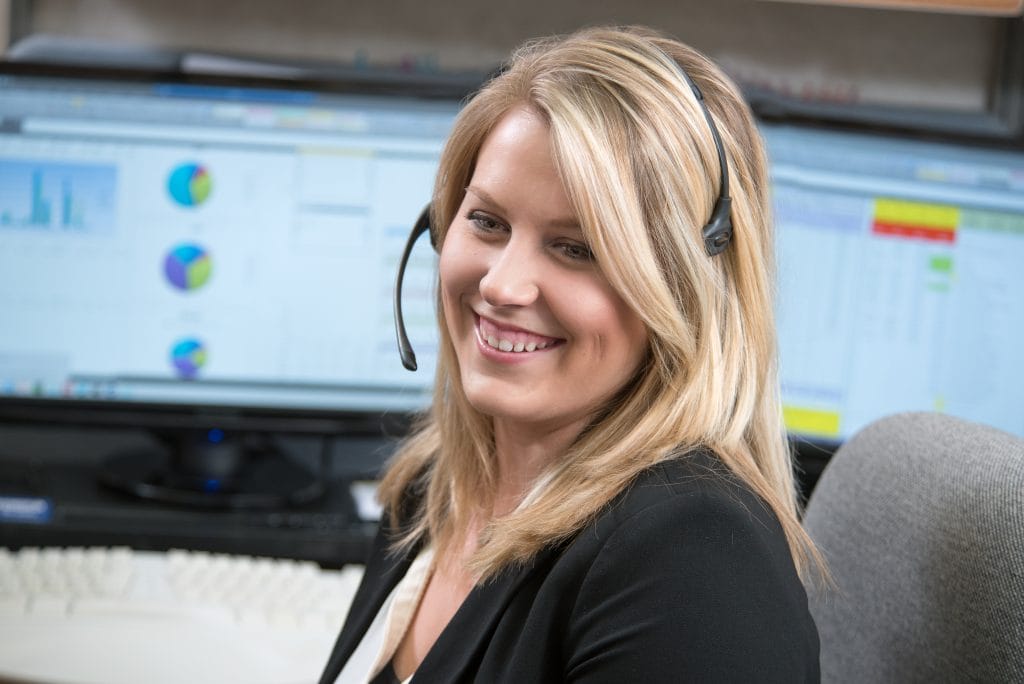 Jennifer with headset CD101-0373