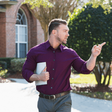 Insurance Companies Realtor pointing